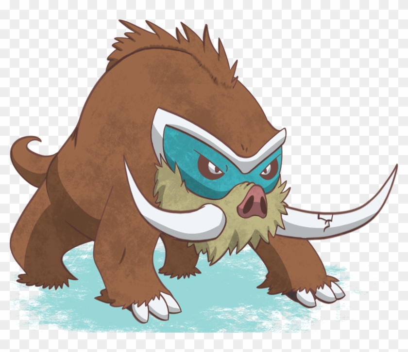 19,887,000 Exp - Pokemon Mamoswine Evolution Clipart