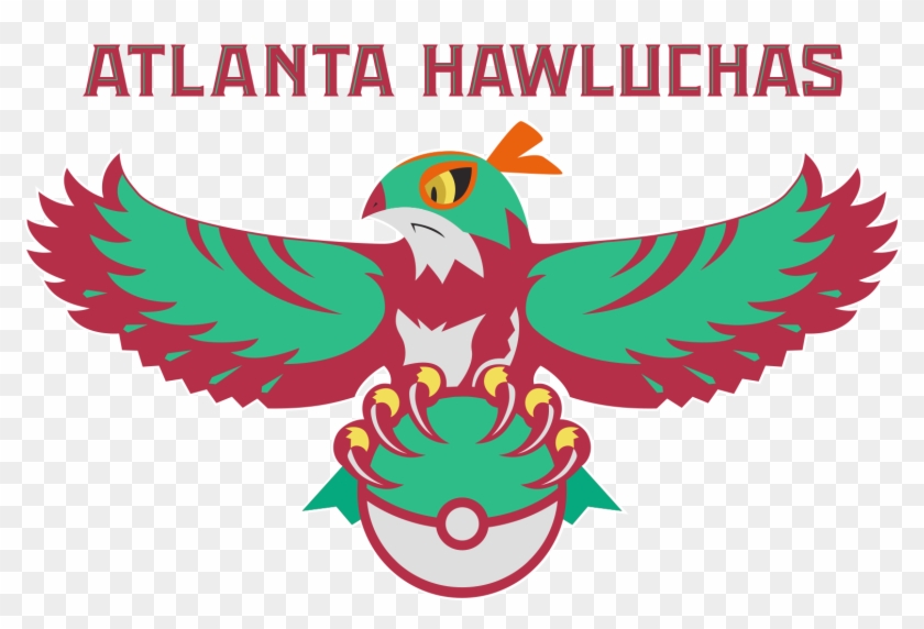 Hawluchas - Nba Team Logos Hawks Clipart #4334828