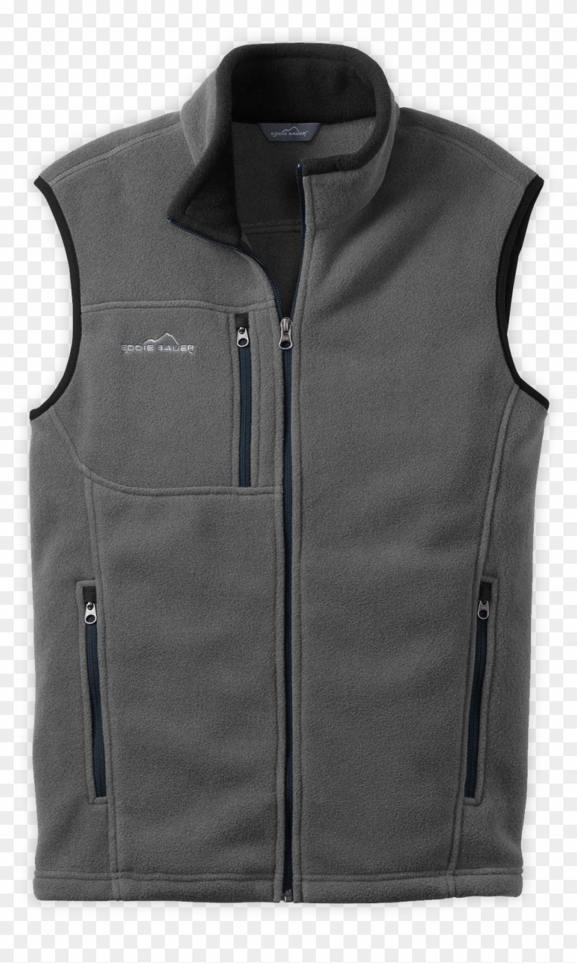 Eddie Bauer® Men's Fleece Vest - Waistcoat Clipart