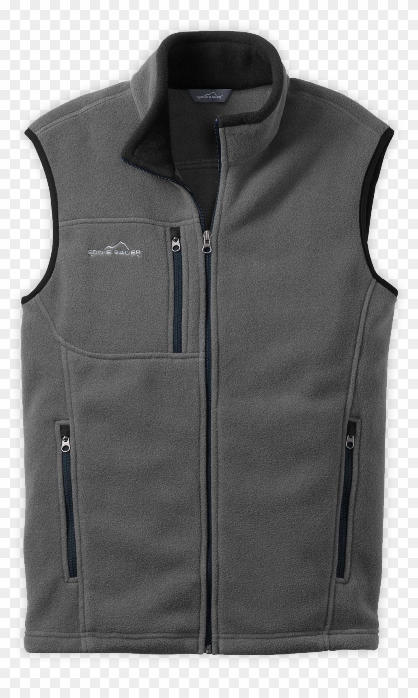 Eddie Bauer® Men's Fleece Vest - Waistcoat Clipart #4335549