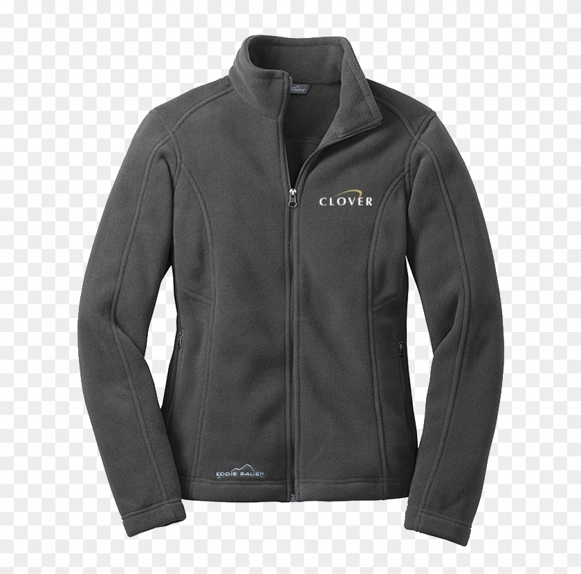 Clover Ladies' Eddie Bauer Full-zip Fleece Jacket - Therma Mens Training Jacket Clipart #4335760