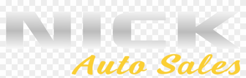 Nick Auto Sales - Graphics Clipart #4335958