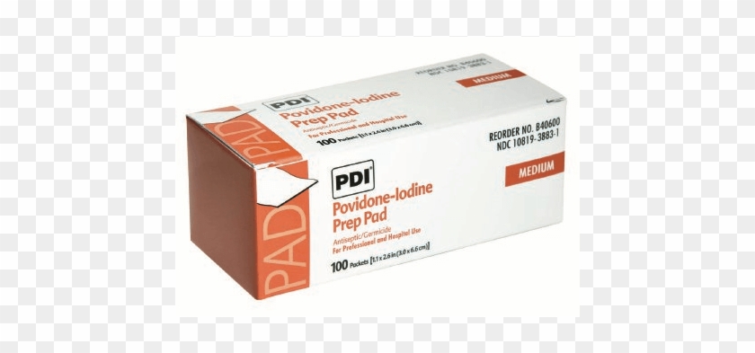 Pad, Pvp Prep Med - Box Clipart #4336145