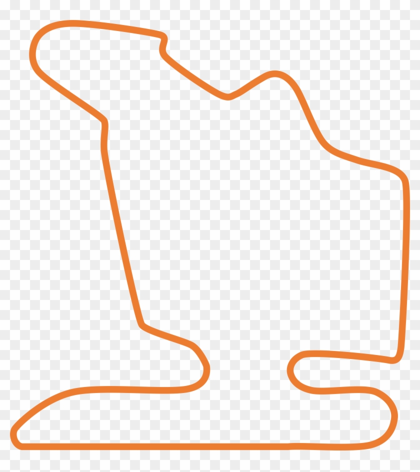 Hungaroring Track Map Clipart