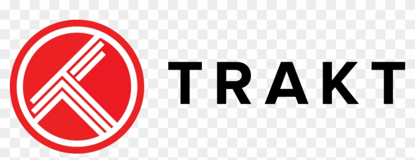 Trakt Wide Red Black - Trakt Tv Logo Clipart