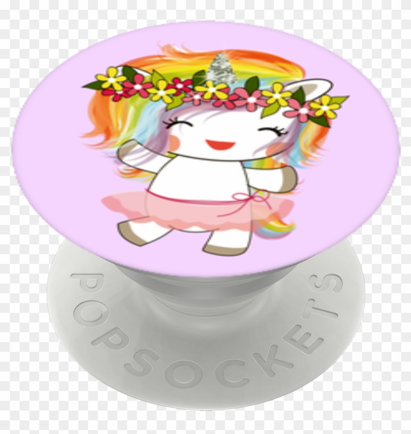 Unicorn Fairy, Popsockets - Cartoon Clipart