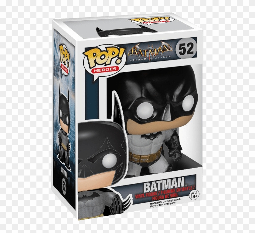 Funko Pop Heroes Batman Arkham Asylum Batman - Batman Arkham Pop Vinyl Clipart #4337468