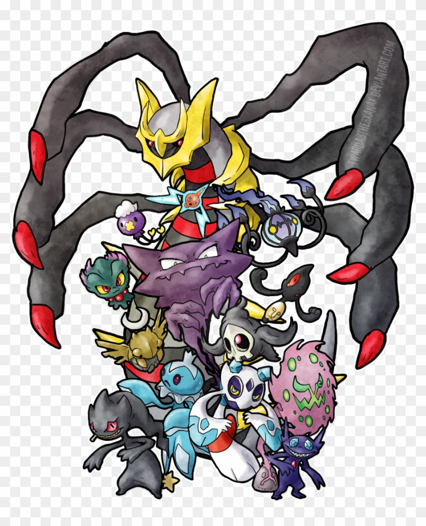 Aegislash Banette Chandelure Cofagrigus Cosplay Doublade - Pokemon God Clipart