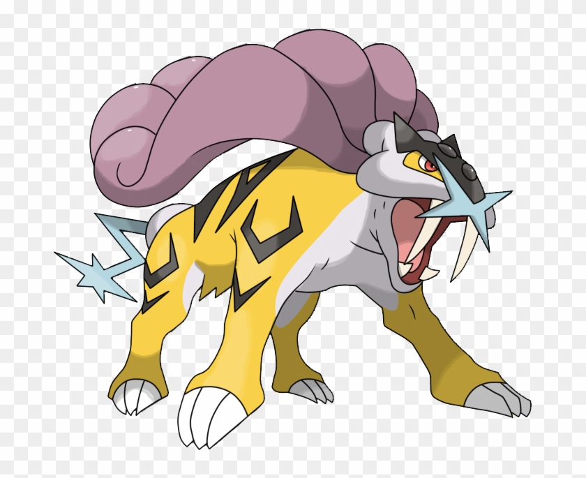 Raikou Saapuu Raidattavaksi Huomenna - Pokemon Raikou Clipart