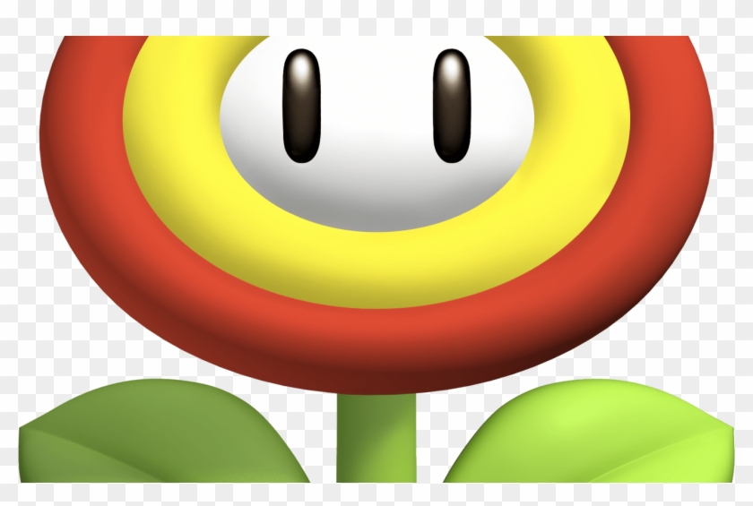 File Powerup Fire Flower Smpng Super Mario Wiki The - Smiley Clipart
