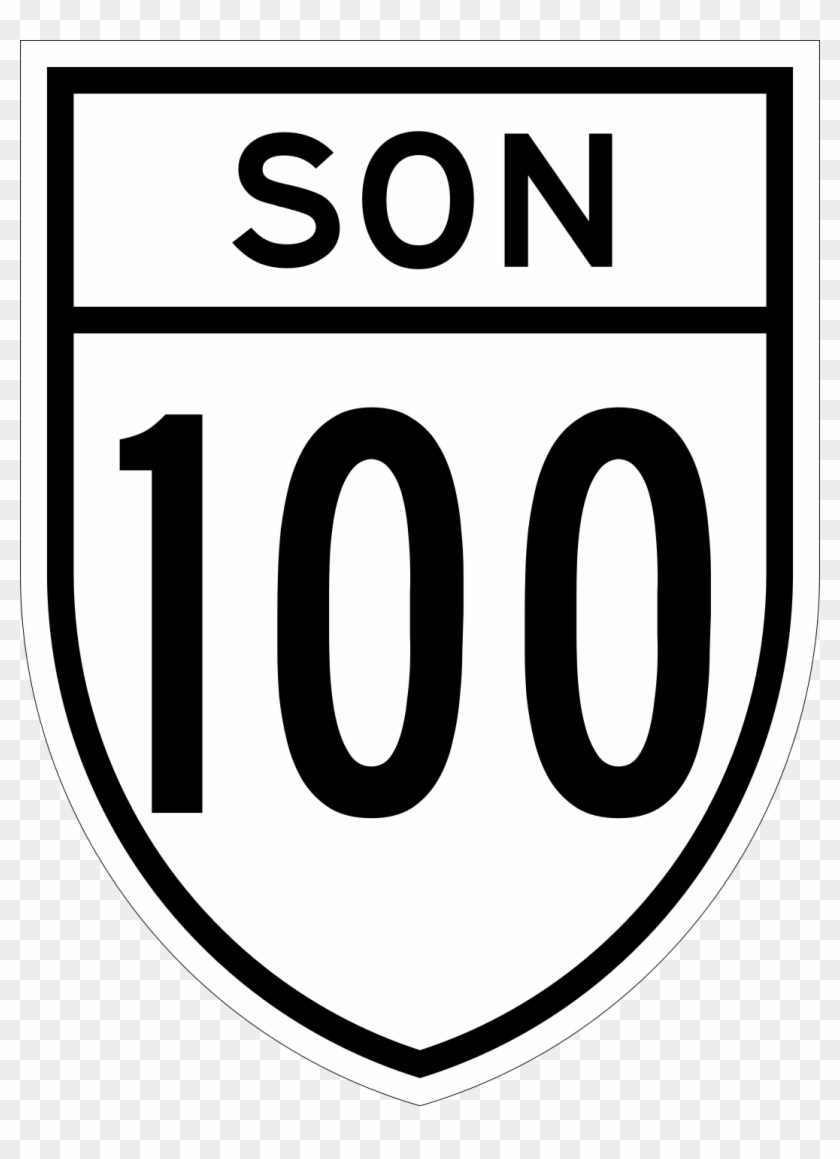 Carretera Estatal 100 - Emblem Clipart
