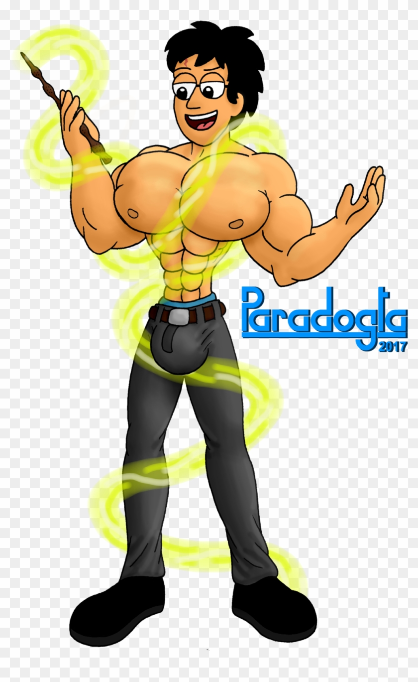 Harry Muscle Spell By Paradogta - Muscle Growth Paradogta Clipart #4338007