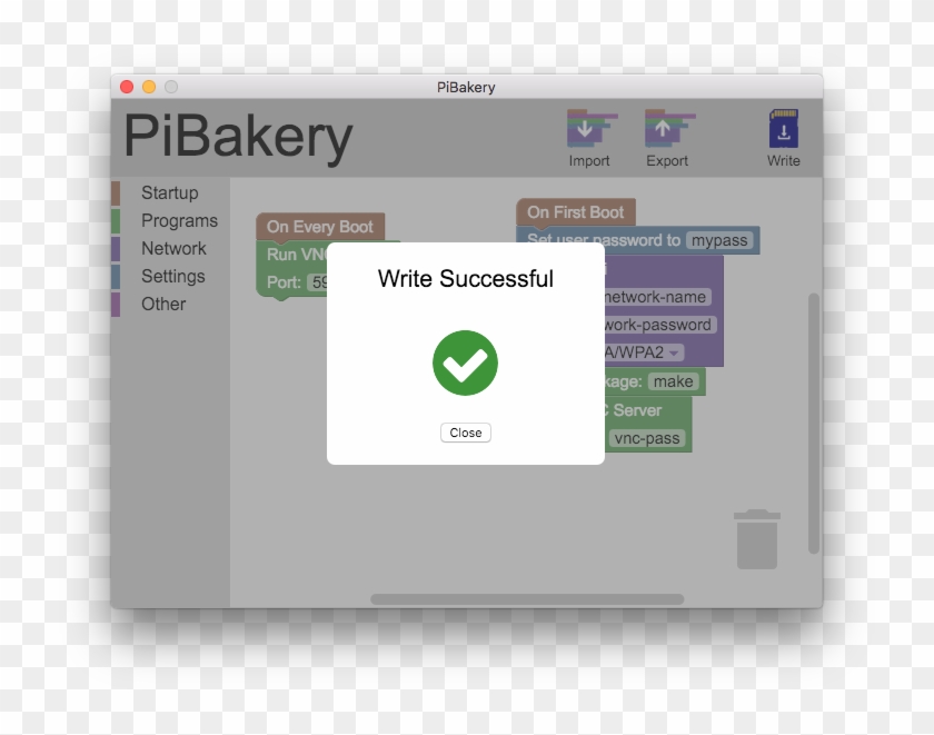 Once Pibakery Has Finished Writing To Your Sd Card, - Write Sd Card Raspbian Clipart #4338376