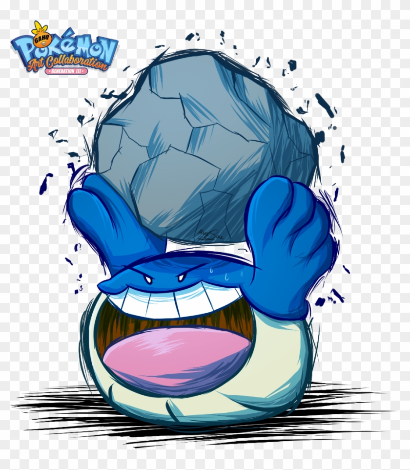 #320 Wailmer Used Strength And Whirpool In Our Pokemon - Cartoon Clipart