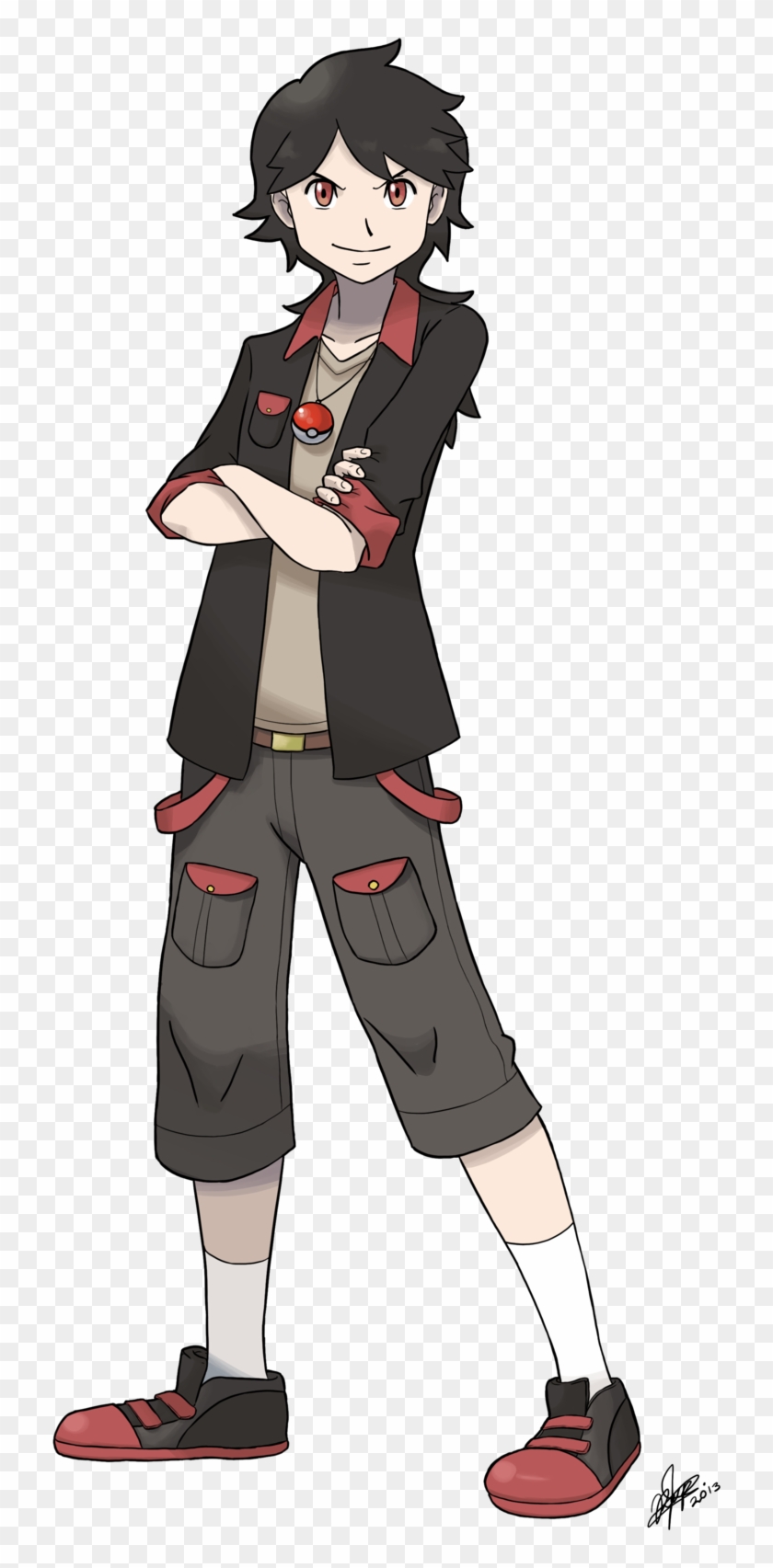 Pokemon Trainers Png - Custom Pokemon Trainer Art Clipart #4338754