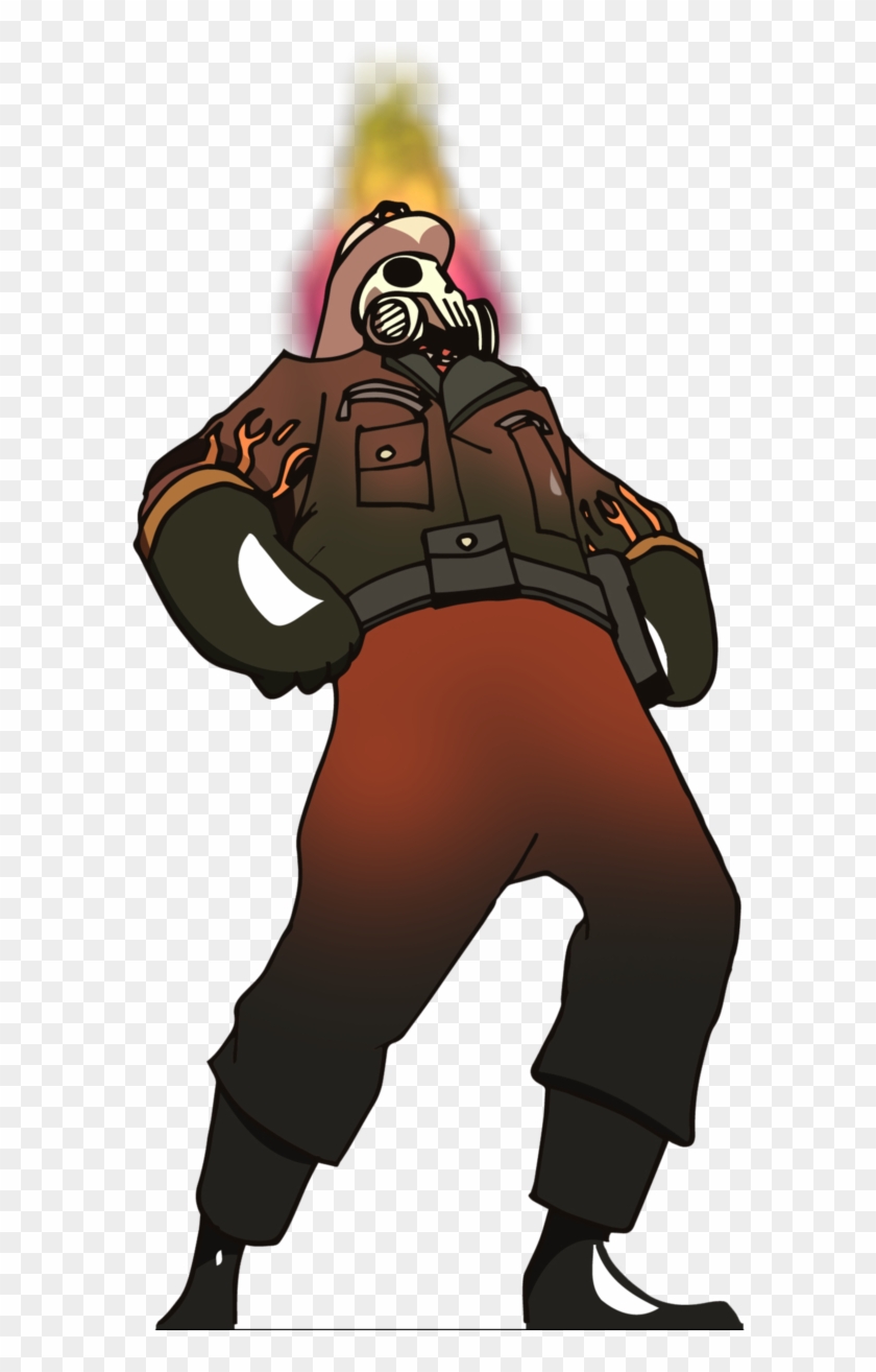 My Pyro Set - Team Fortress 2 Art Pyro Clipart #4339027