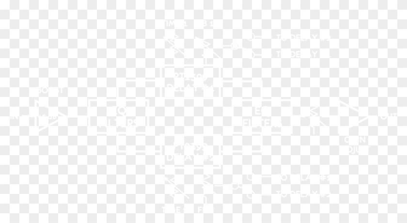 Möbius Strip Block Diagram - Johns Hopkins Logo White Clipart #4339052