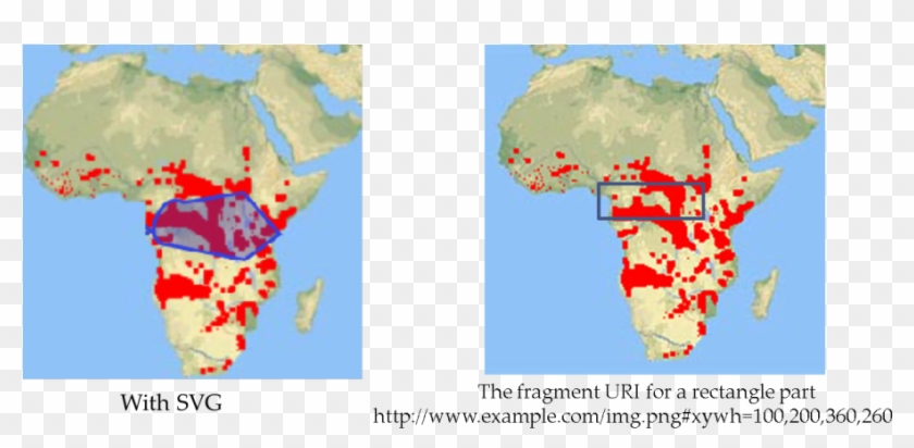 After Creating The Annotation Using The Svg-edit, The - Map Of Where Elephants Live Clipart #4339477