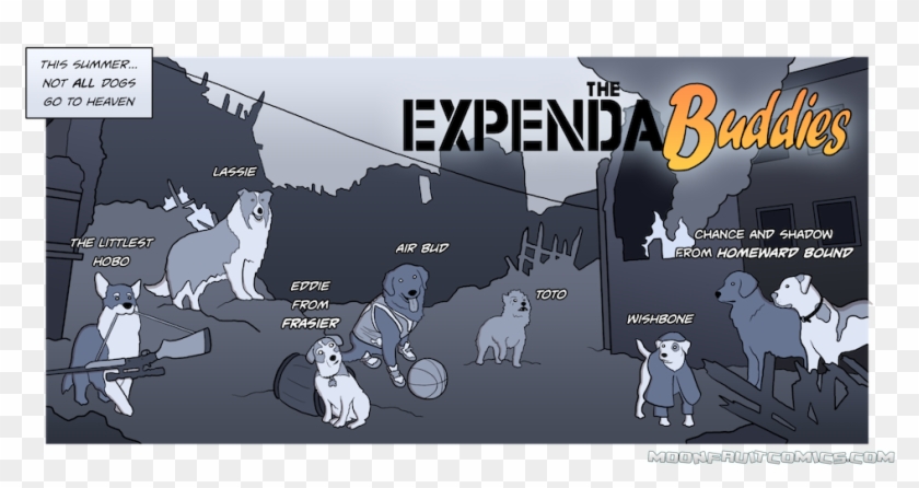 The Expendabuddies - Expendables 2010 Clipart