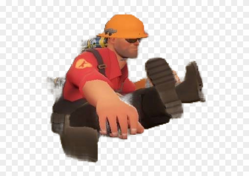 Jumping Engineer Png - Sitting Clipart