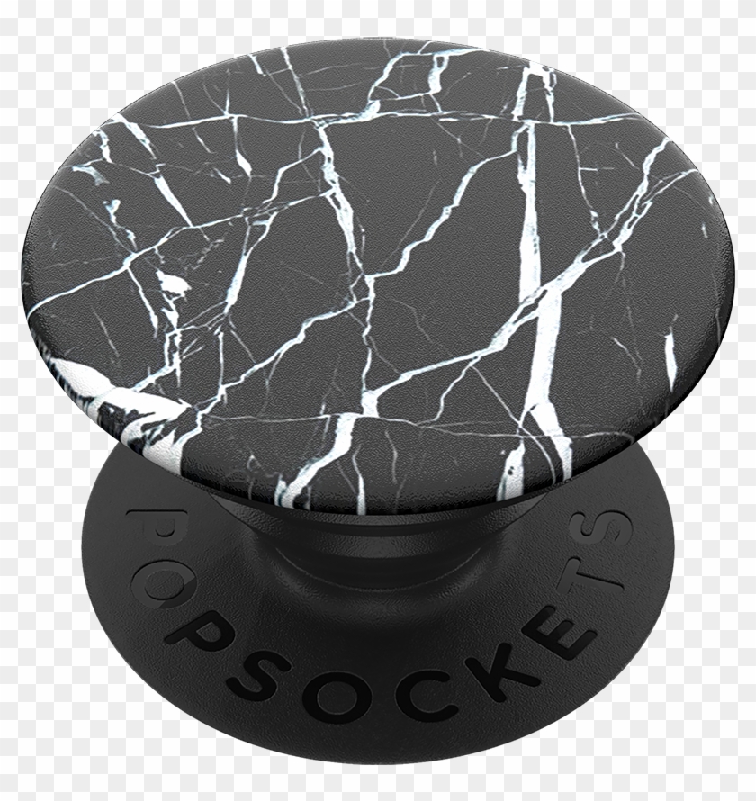 Black Marble, Popsockets - Black Marble Popsocket Clipart #4339717