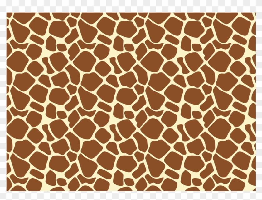 Giraffe Pattern Png Clipart (#4339753) - PikPng