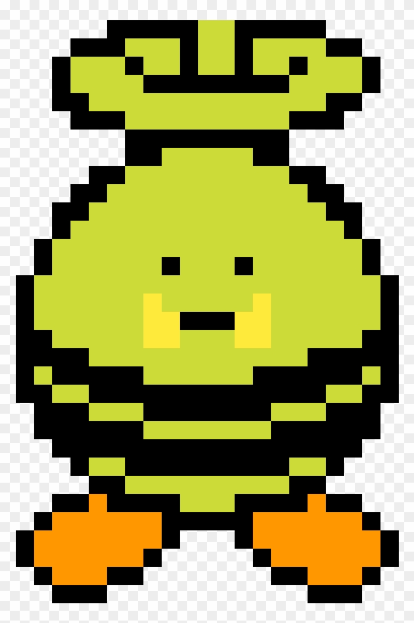 Pokemon Gold And Silver Beta Ver - Koro Sensei Pixel Art Clipart