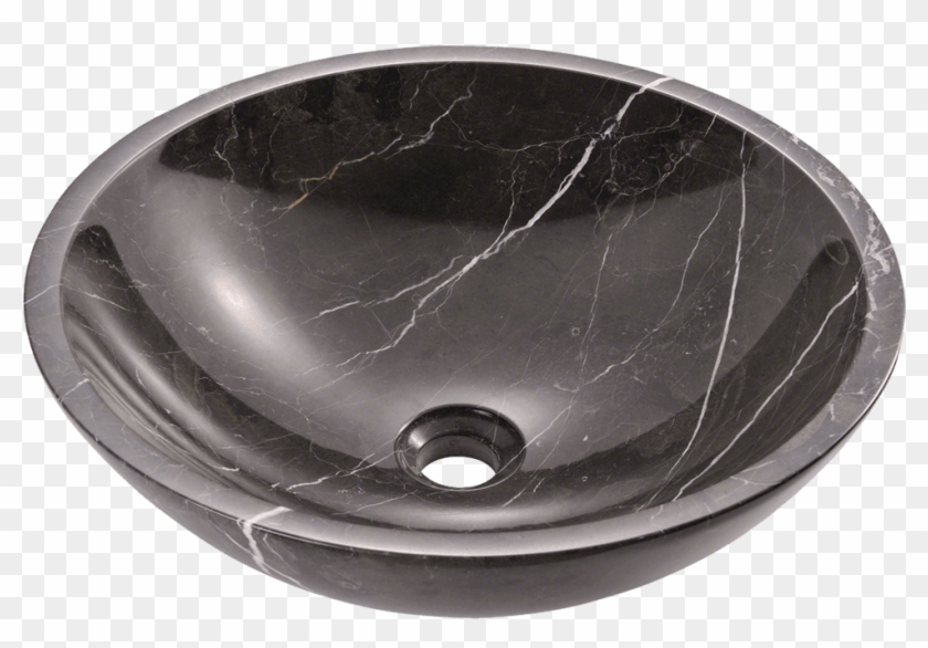 851 - Black Marble Bathroom Sink Clipart #4339946