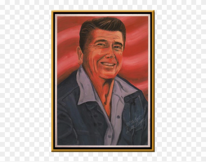 President Ronald Wilson Reagan - Gentleman Clipart