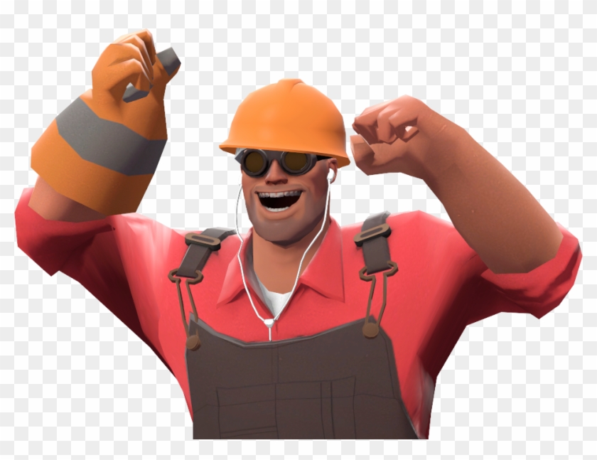 Engineer Tf2 Png - Baseball Cap Clipart #4340250