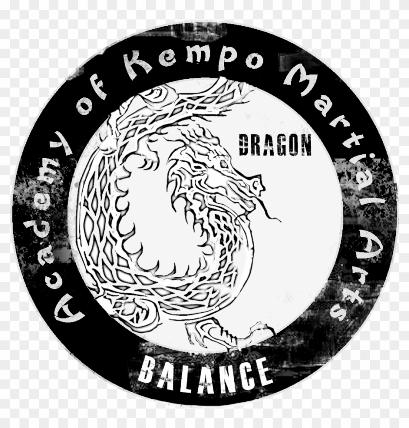 Dragon Academy Of Kempo Martial Arts Crest I Will Get - Brasserie De La Seillonne Clipart