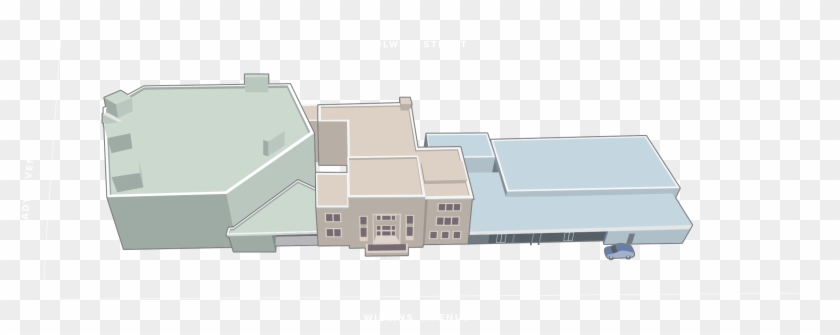 In The Basement Of The Synagogue, New Light Congregation's - Architecture Clipart #4340703