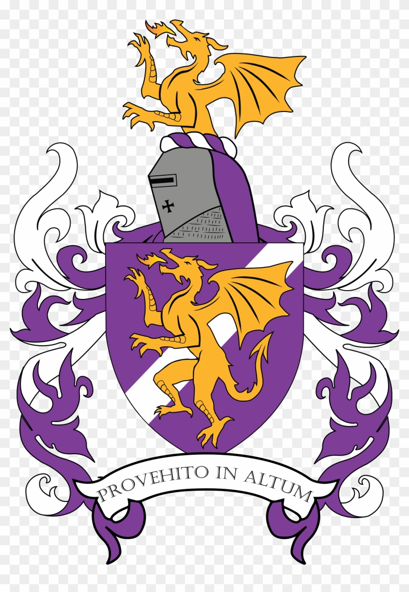 Ocpersonal Coat Of Arms Revised Clipart #4340787