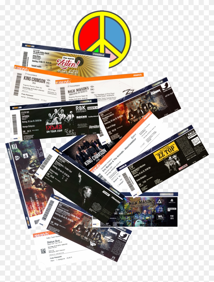 2019 Kiss, King Crimson, Nick Mason Eric Burdon, Status - Online Advertising Clipart