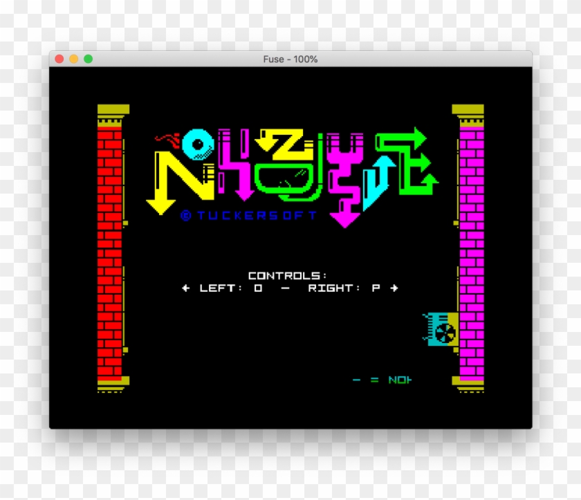 One Of The Zx Spectrum Games In Today's Black Mirror - Black Mirror Bandersnatch Game Clipart
