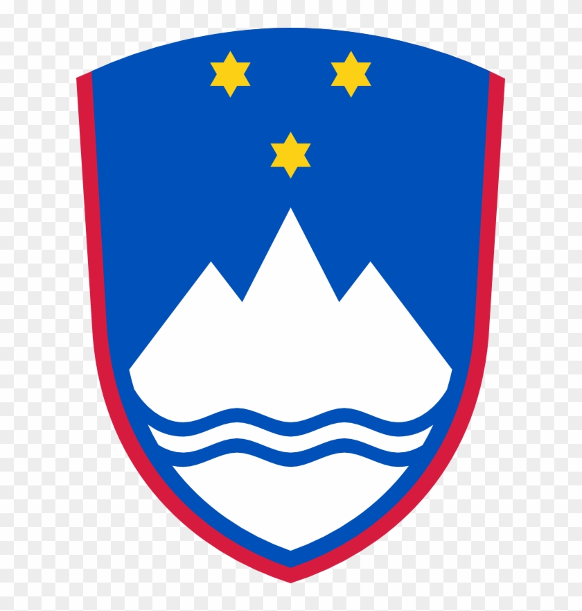 Slovenian National Coat Of Arms - Slovenia Symbol Clipart