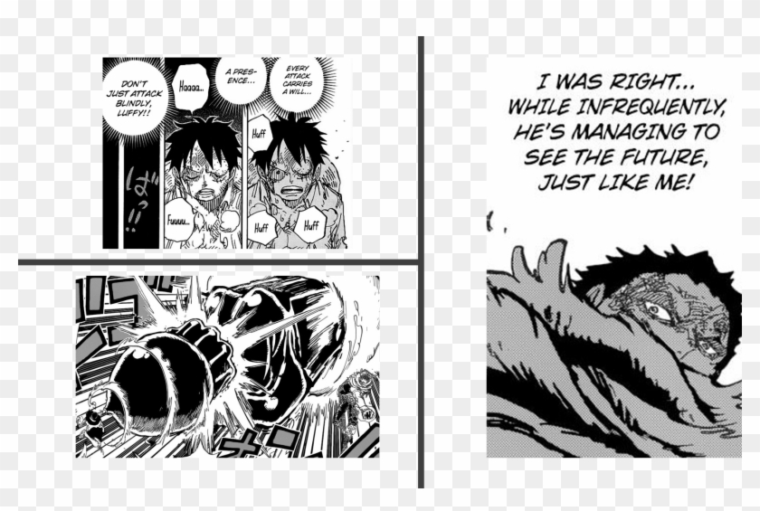 1550401280 891 Luffy Voit Le Futur 2 - Cartoon Clipart