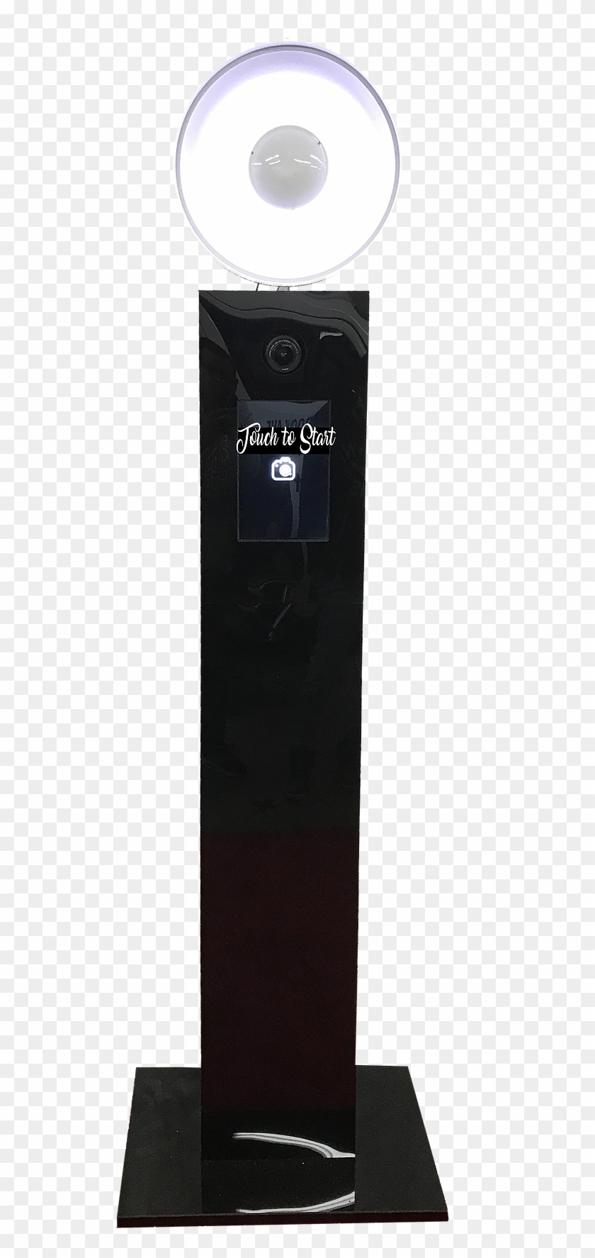 Welcome To The Omg Slim Line, Black Mirror Photo Kiosk - Leather Clipart #4341440