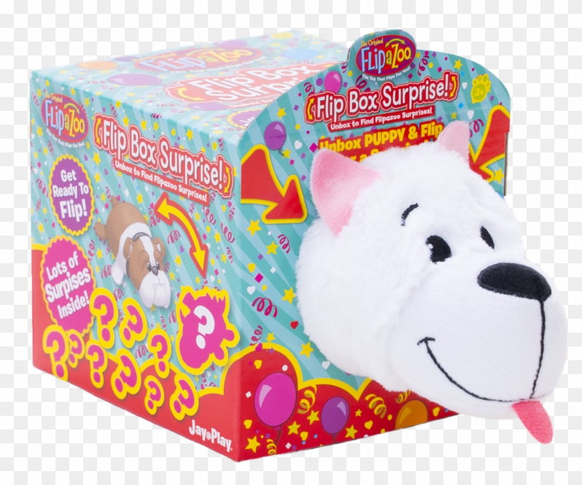 Flip A Zoo Flip Box Surprise Bulldog Clipart #4341689