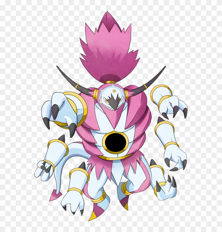 Mega Hoopa - Cartoon Clipart #4341802