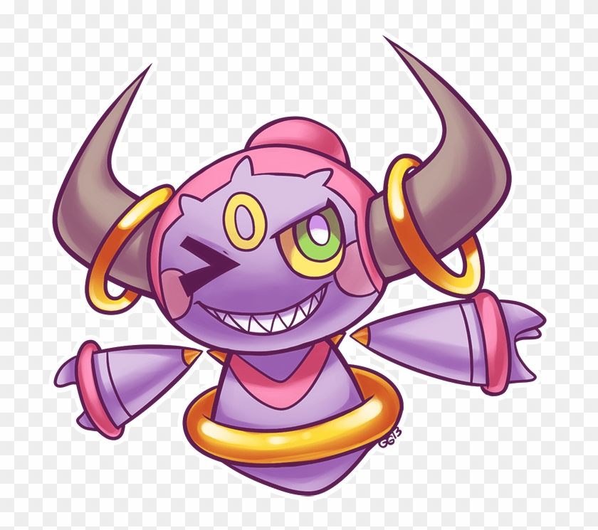 New Pokemon Movie To Star Legendary Pokemon 'hoopa', - Pokemon Hoopa Art Clipart #4341858