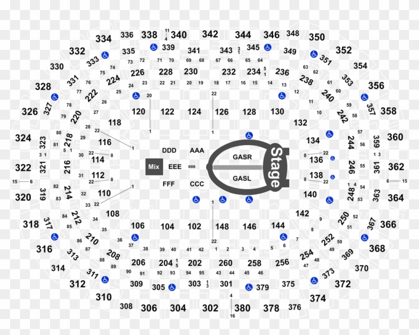 Ariana Grande - Section 124 Row 4 Of Pepsi Center Clipart #4341889