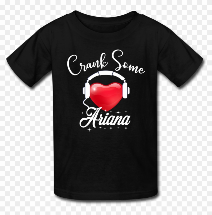 Crank Some Ariana Kids' T-shirt, Ariana Grande Concert - Gurkey Merch Funnel Vision Clipart