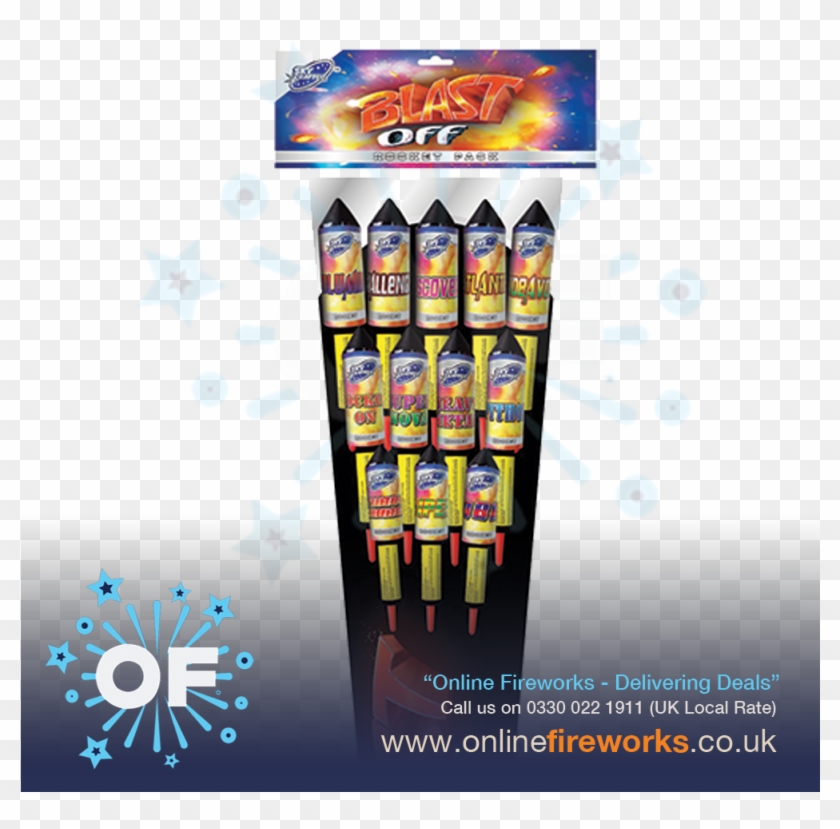 Standard Fireworks Selection Clipart