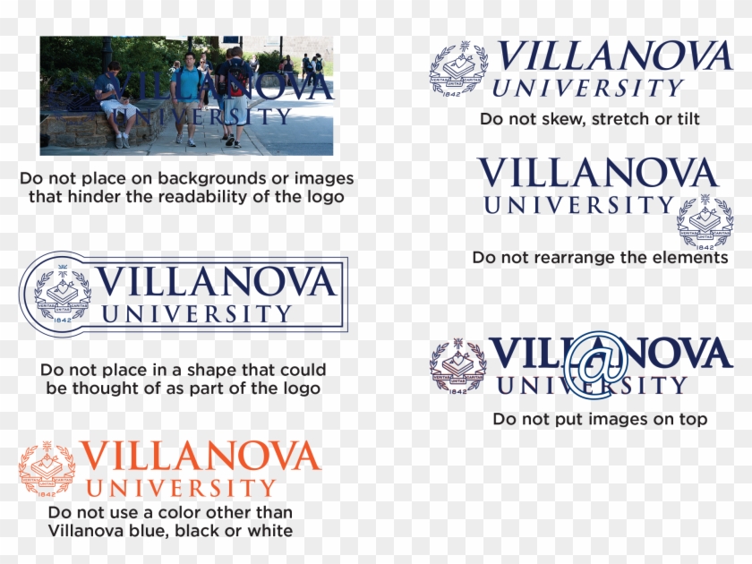 Logo Usage Requirements - Villanova University Clipart