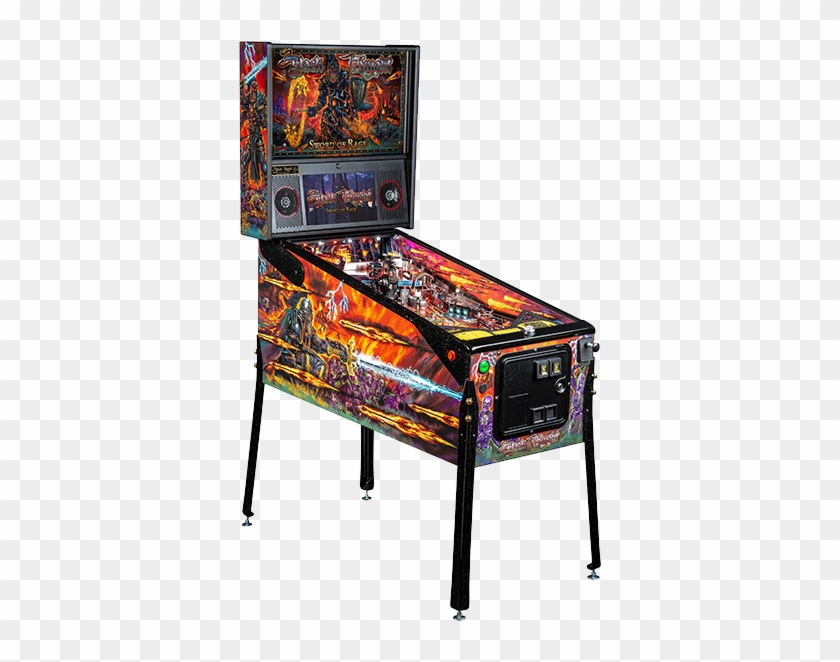 Pinball - Black Knight Sword Of Rage Pinball Clipart #4342225