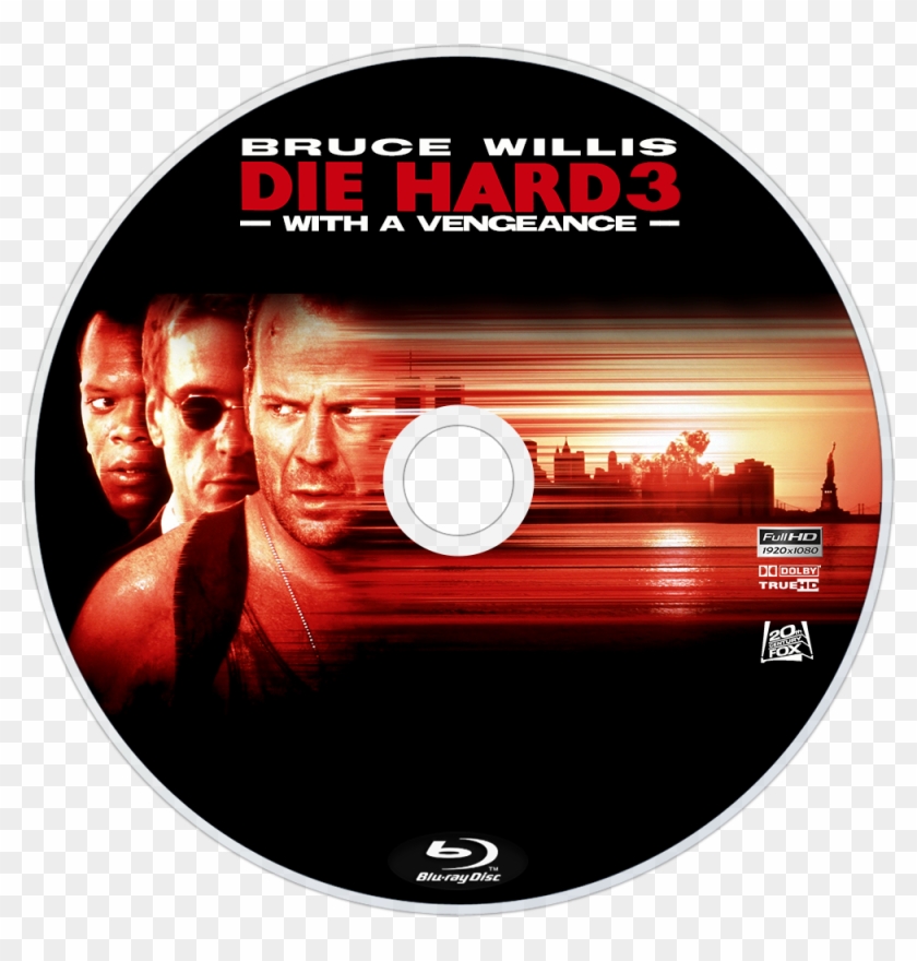 With A Vengeance Bluray Disc Image - Die Hard With A Vengeance 1995 Clipart #4342253