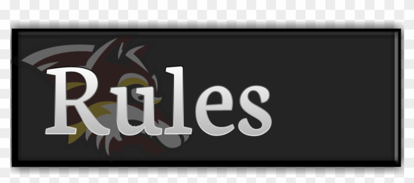 Twitch Rules - Calligraphy Clipart #4342405