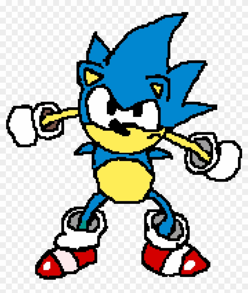 Sonic Cd - Cartoon Clipart #4342475