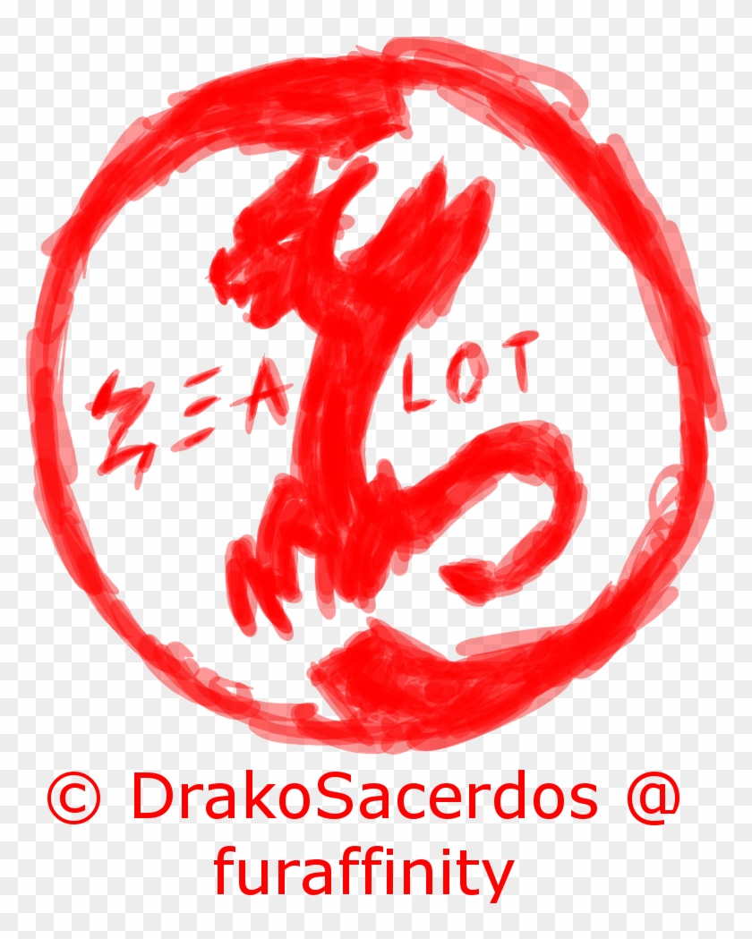 Zealot Emblem - Calligraphy Clipart